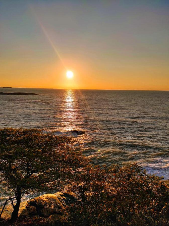 Ferienwohnung Janela Sobre O Mar De Guarapari Exterior foto